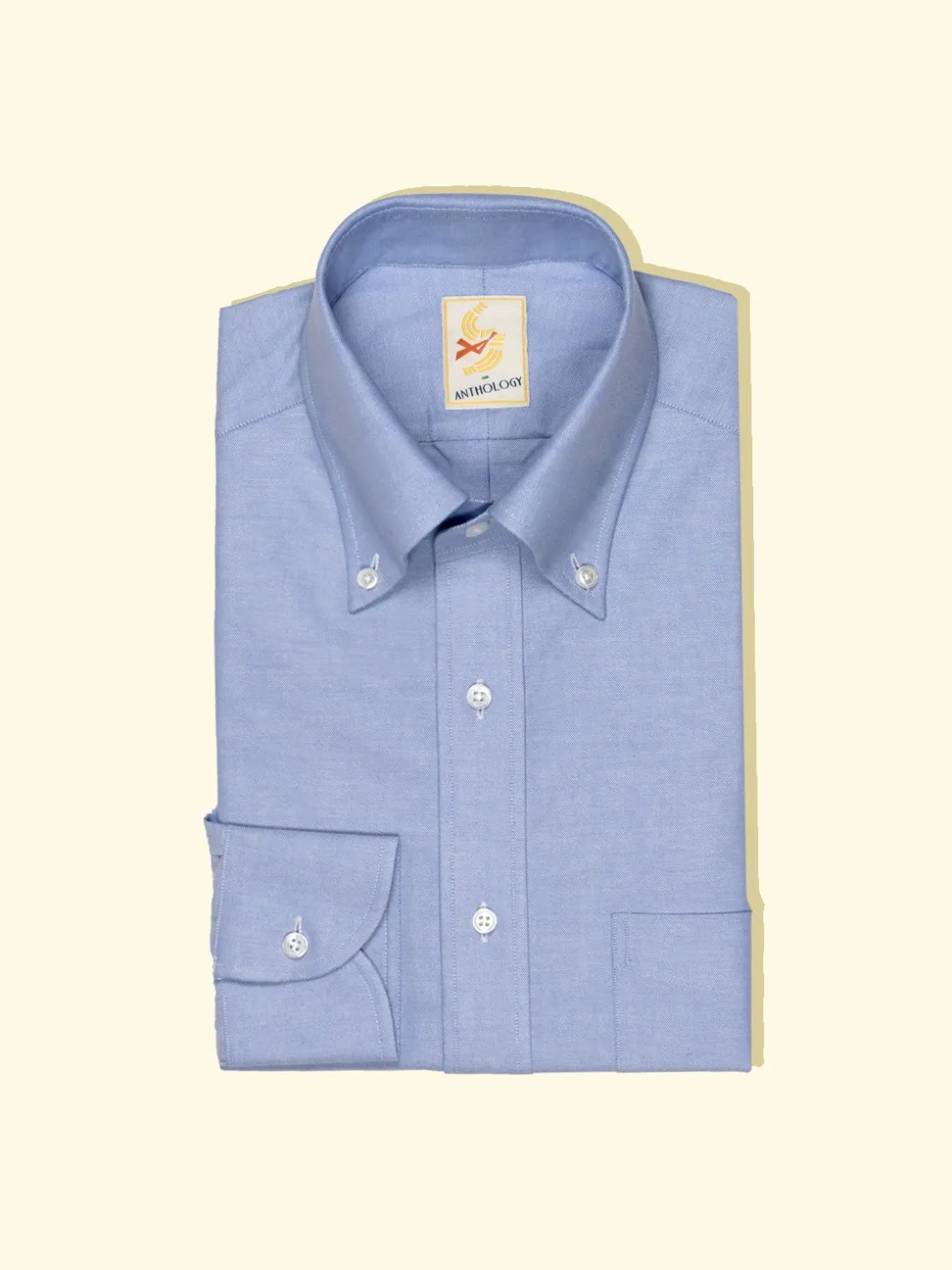 Hot The Anthology Blue Oxford Button-Down Shirt