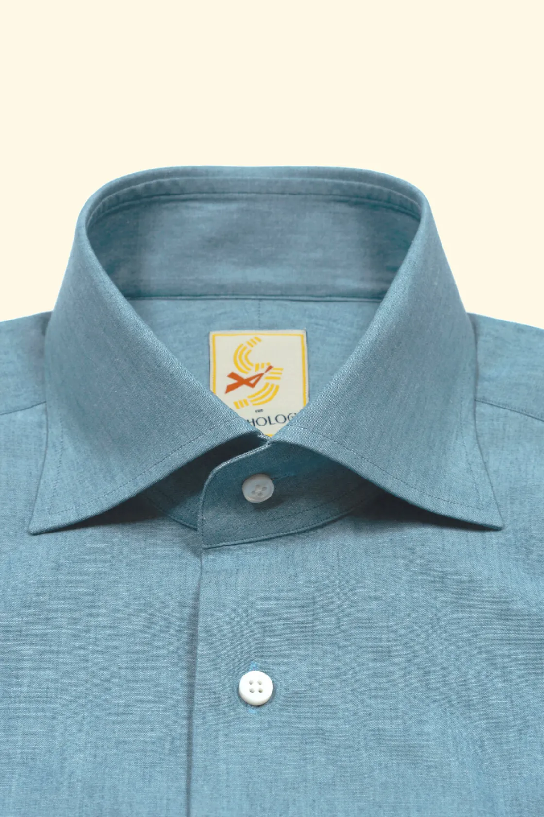 Sale The Anthology Chambray Spread Collar Shirt