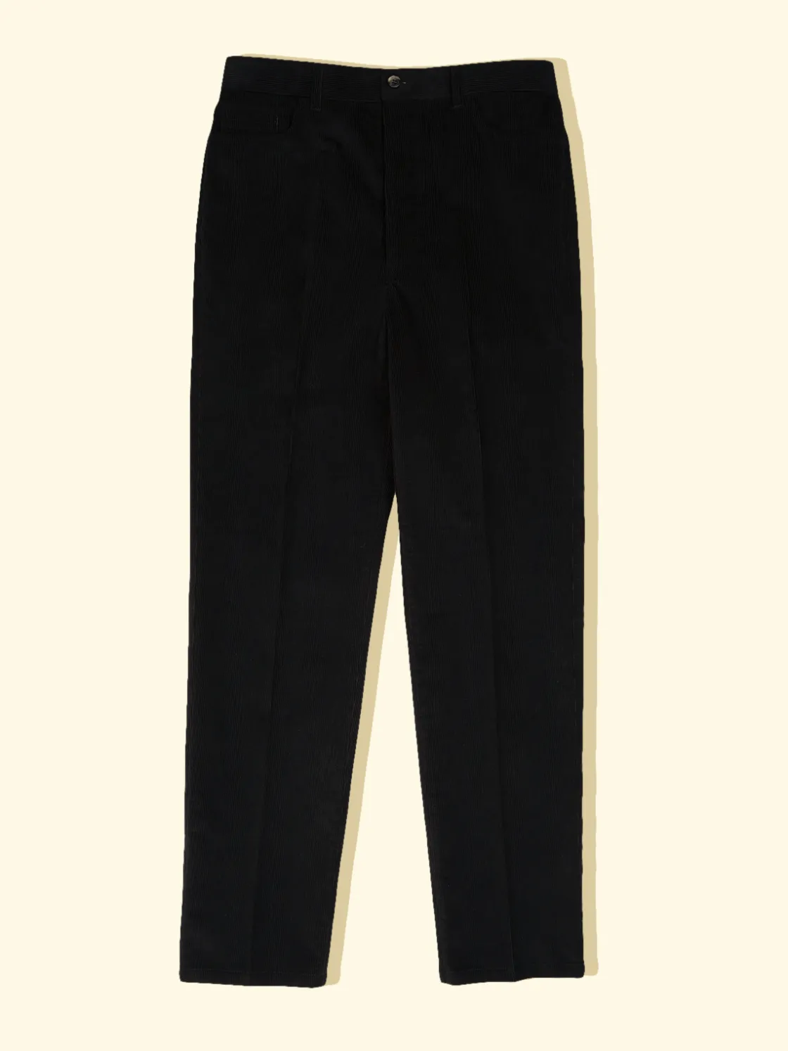 Store The Anthology Civilman Trousers - Black Corduroy