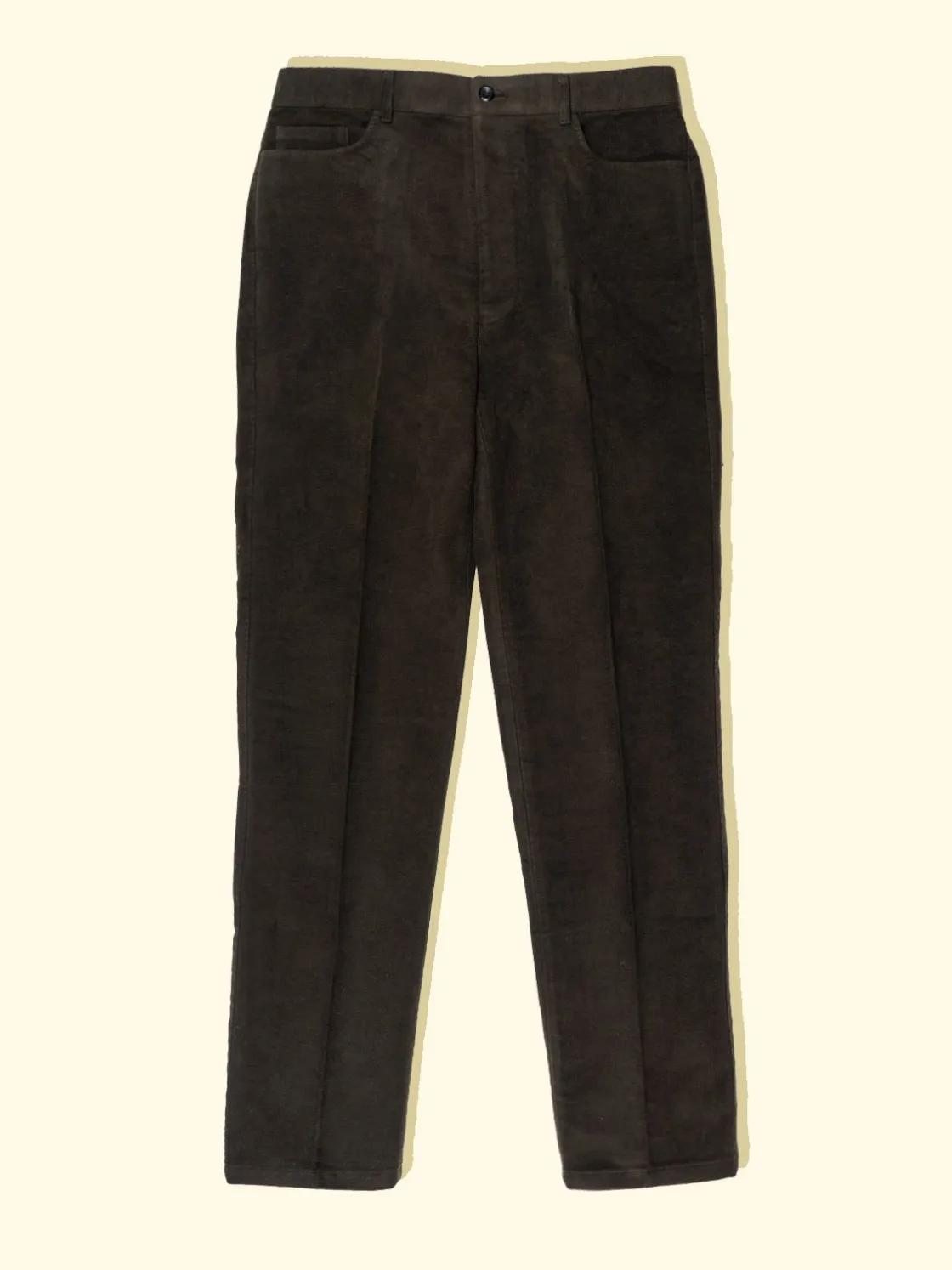 Discount The Anthology Civilman Trousers - Espresso Moleskin