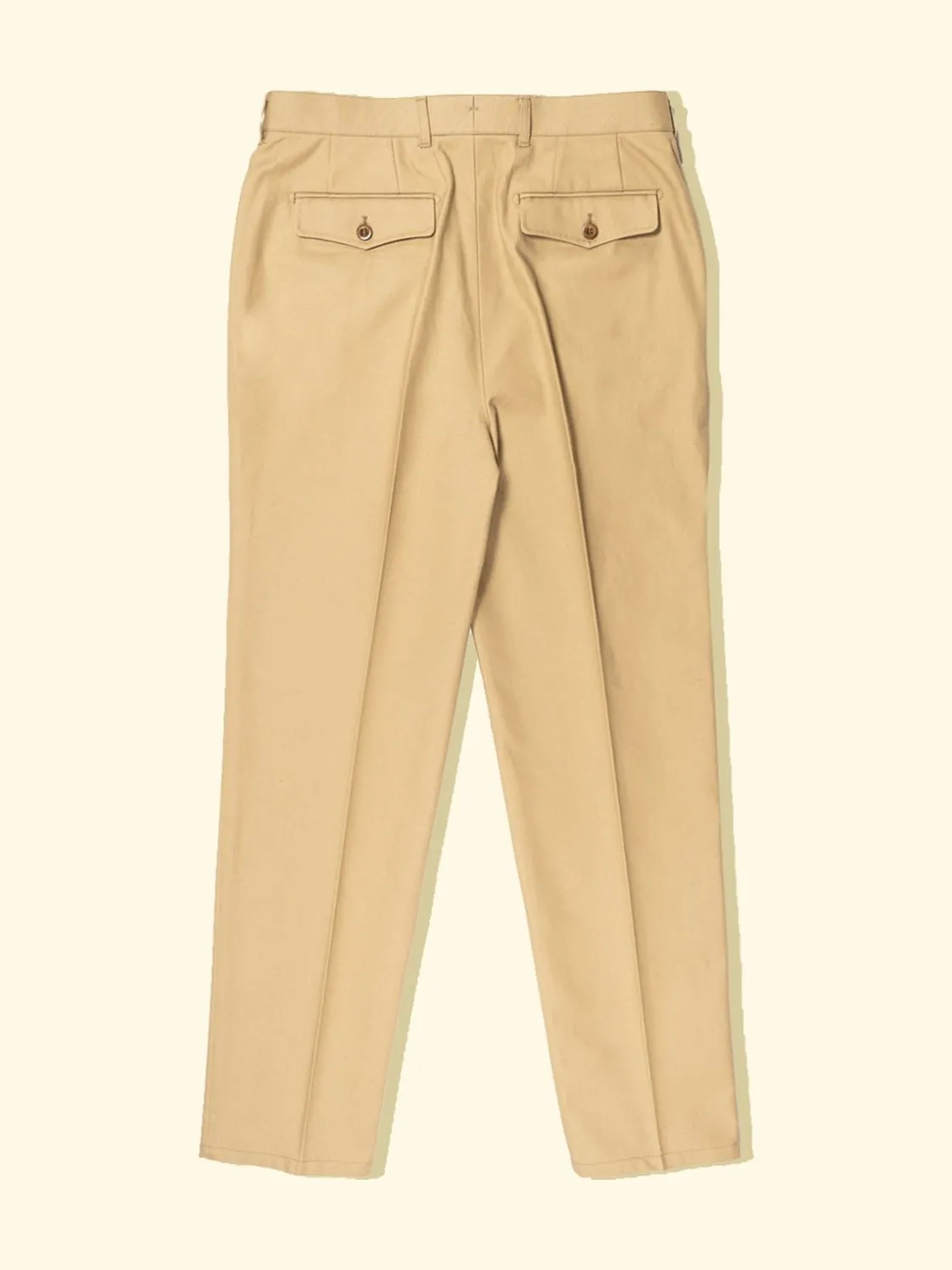 Store The Anthology Civilman Trousers - Khaki Cotton Drill