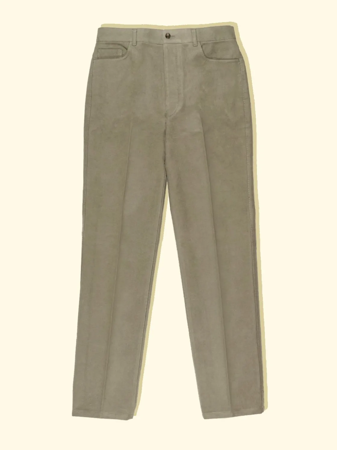 Discount The Anthology Civilman Trousers - Lovat Moleskin