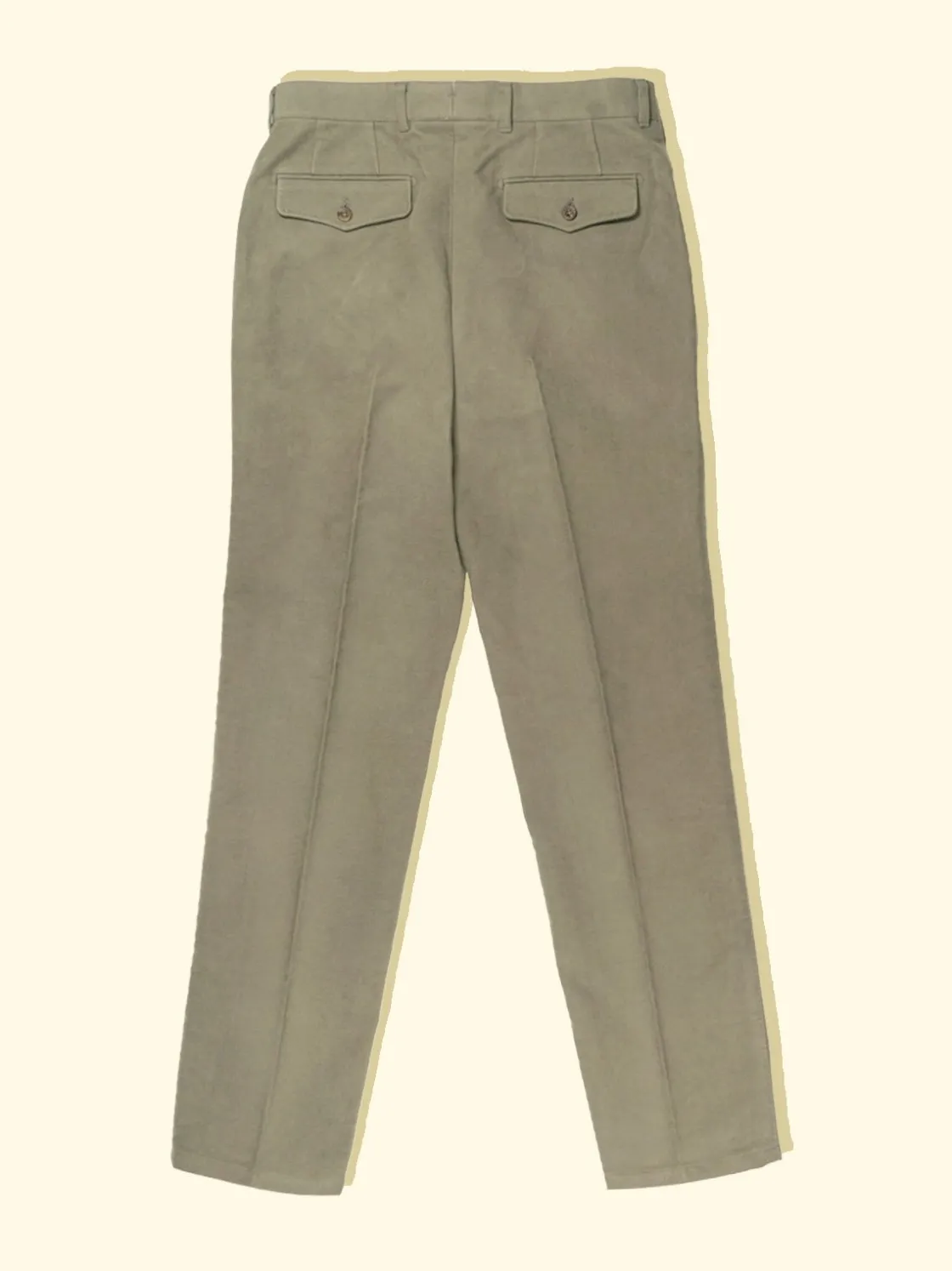 Discount The Anthology Civilman Trousers - Lovat Moleskin