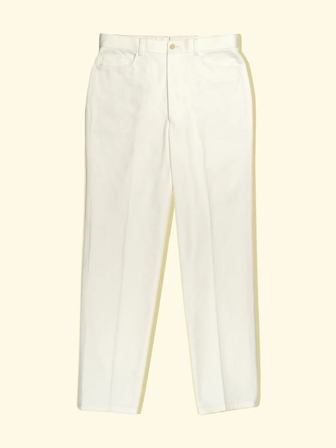 Cheap The Anthology Civilman Trousers - White Denim