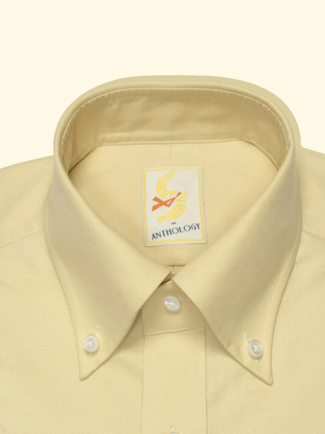 Store The Anthology Dusty Yellow Oxford Button-Down Shirt