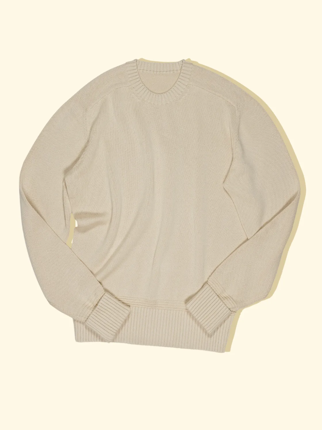 Outlet The Anthology Knitted Sweater - Cream