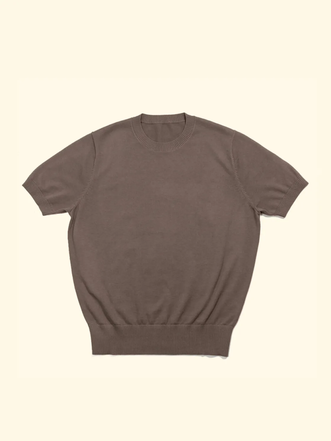 Online The Anthology Knitted T-Shirt - Fossil