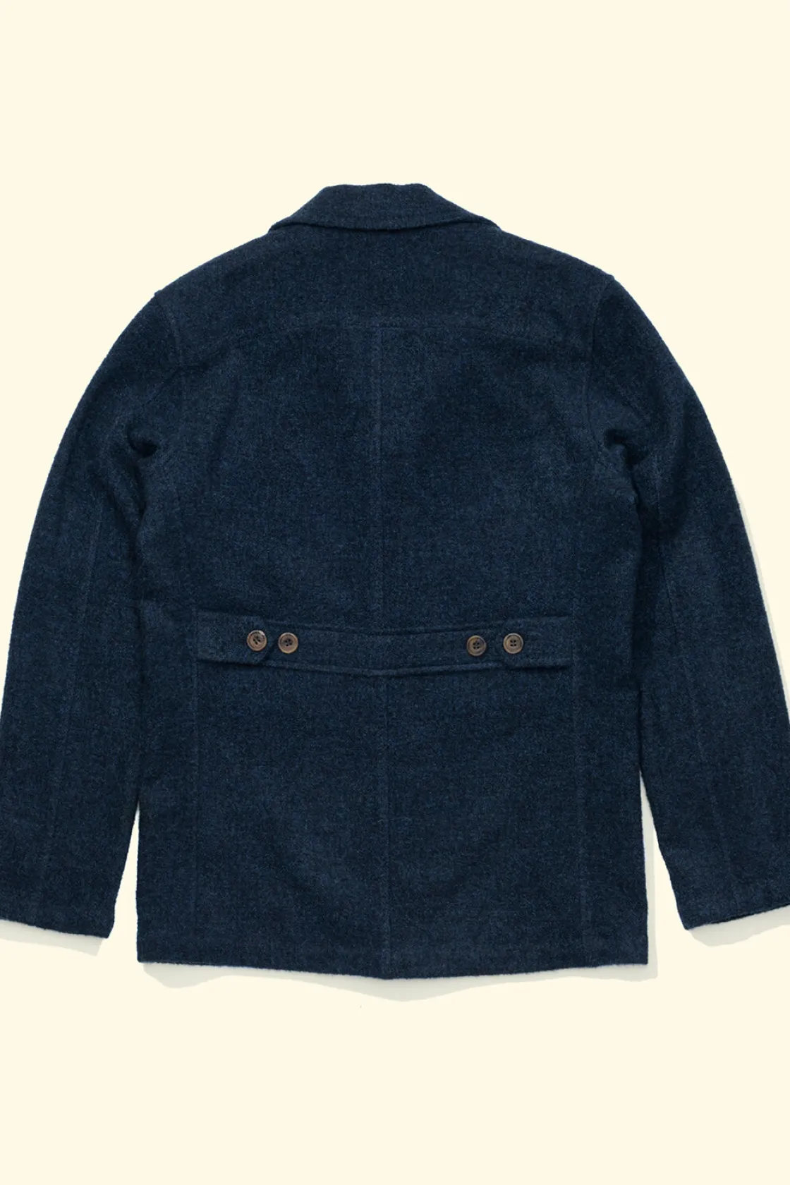 Flash Sale The Anthology Lazyman Jacket - Navy/Teal Bouclé