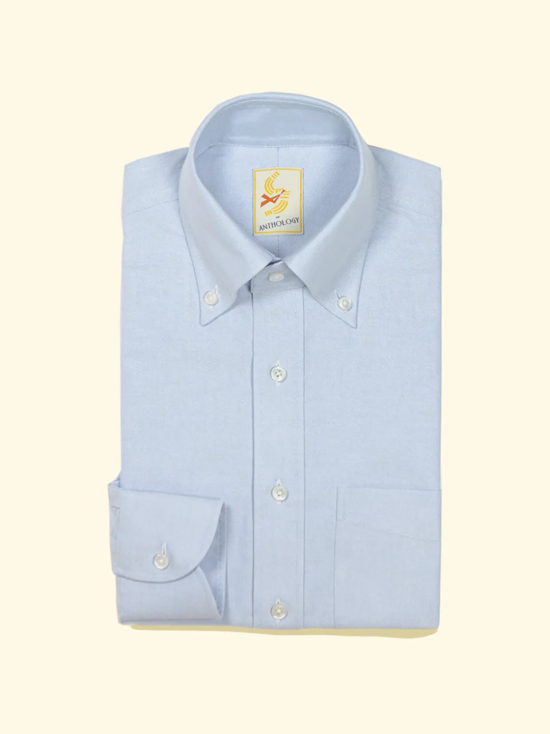 Cheap The Anthology Light Blue Oxford Button-Down Shirt