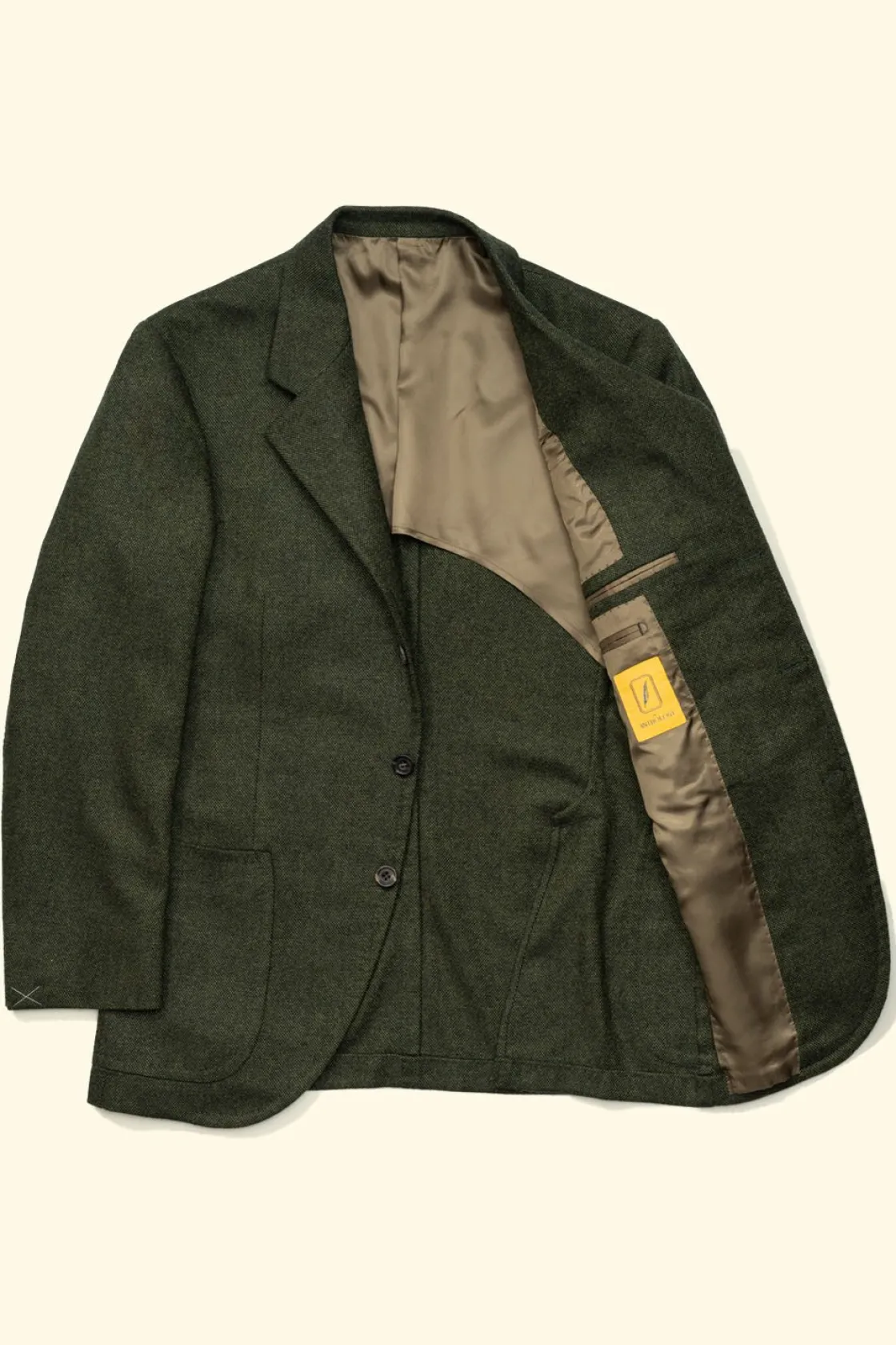 New The Anthology Merino Wool/Angora/Cashmere Sport Jacket - Forest Green