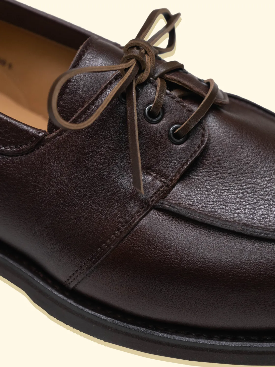 Hot The Anthology Penzance Moccasin by Crockett & Jones for - Brown Milled Calf