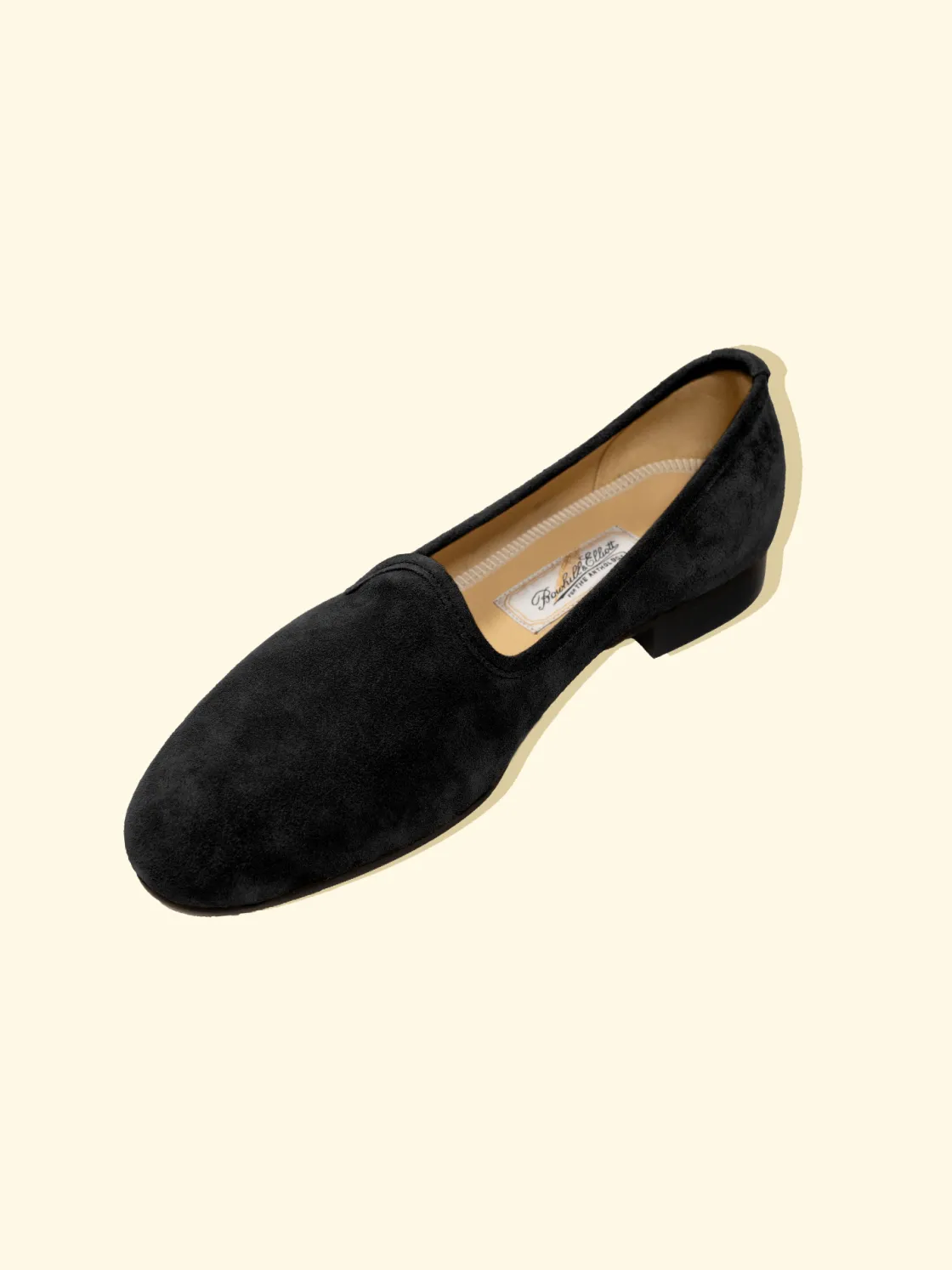 Hot The Anthology Street Slippers by Bowhill & Elliott for - Black Suede