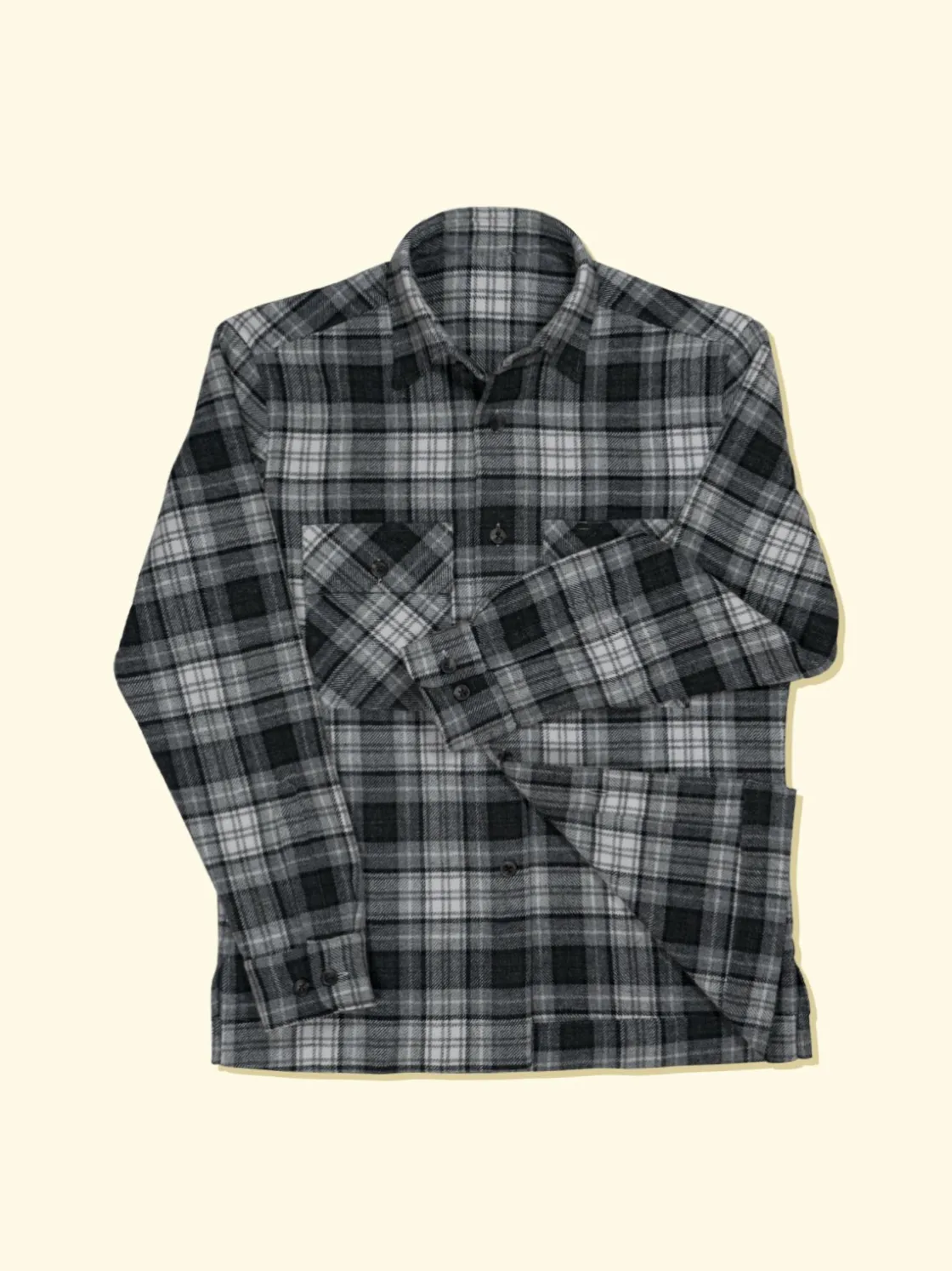 Sale The Anthology Taskmaster Overshirt - Greyscale