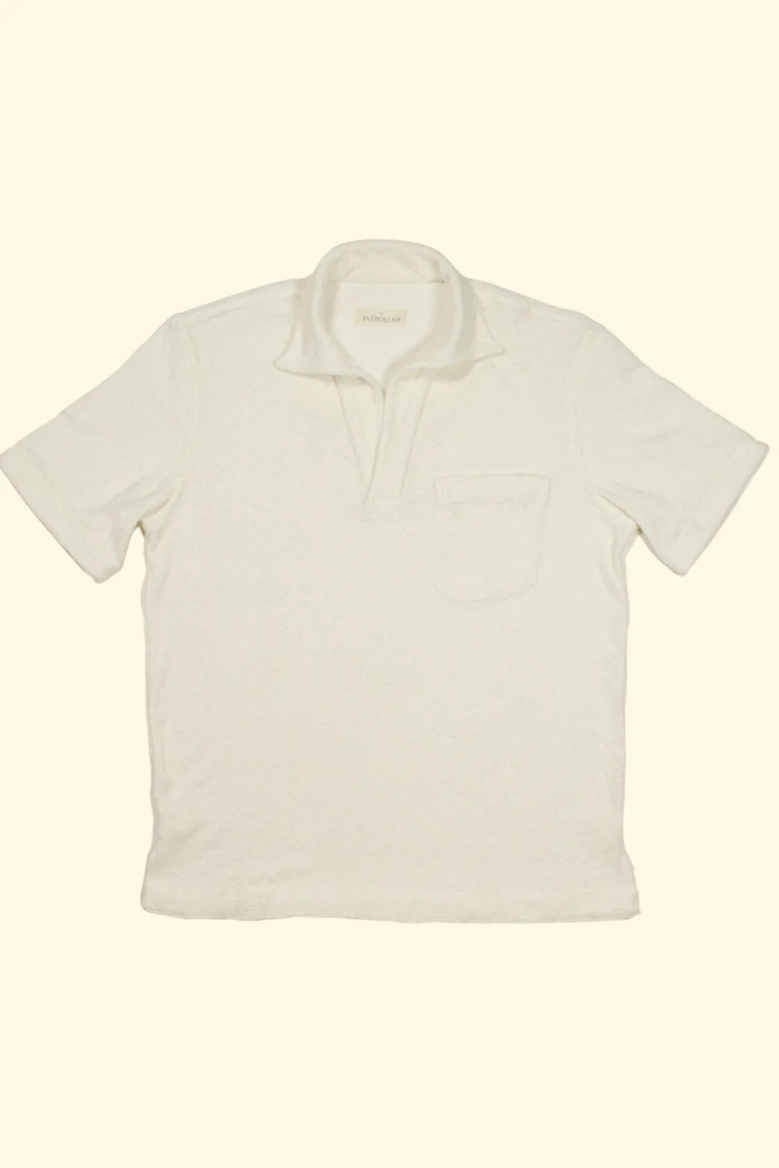 New The Anthology Terry Popover - Cloud White