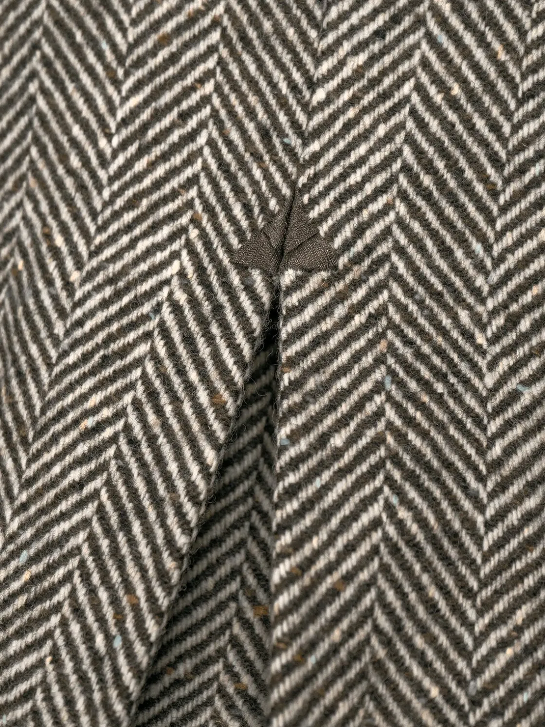 New The Anthology x Permanent Style Polo Coat - Herringbone Donegal Tweed