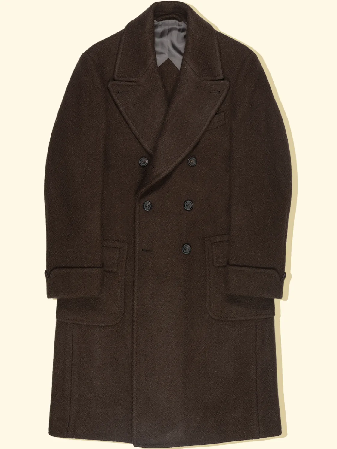 Best Sale The Anthology x Permanent Style Polo Coat - Teddy Brown