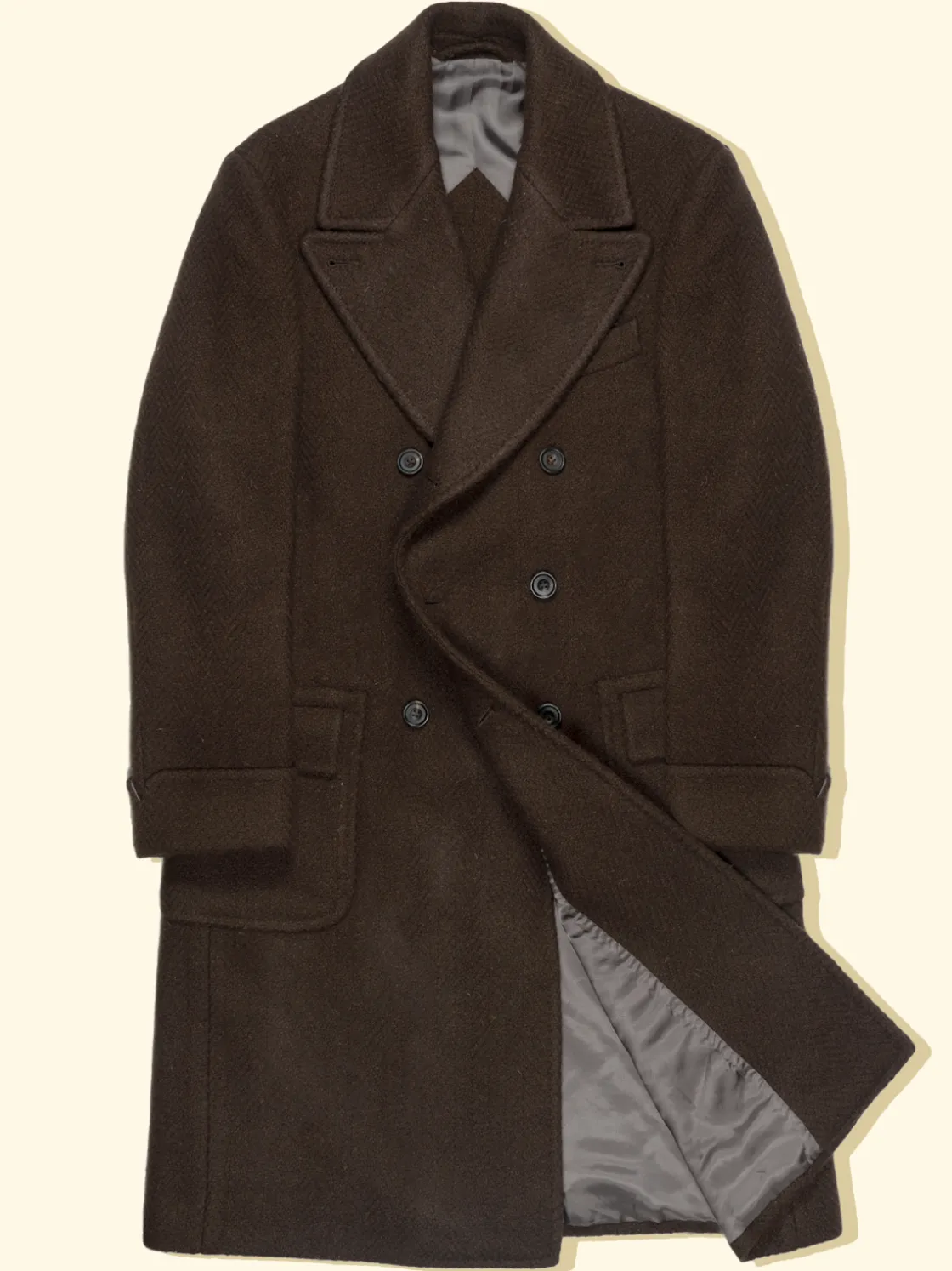 Best Sale The Anthology x Permanent Style Polo Coat - Teddy Brown