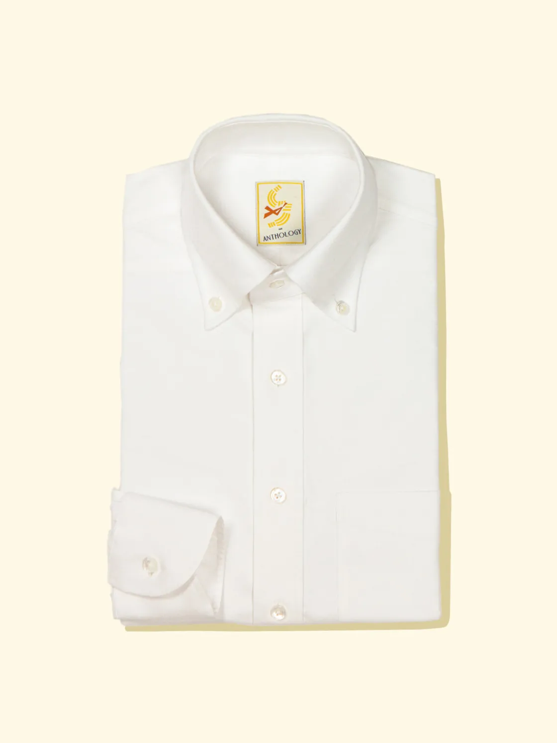 New The Anthology White Oxford Button-Down Shirt