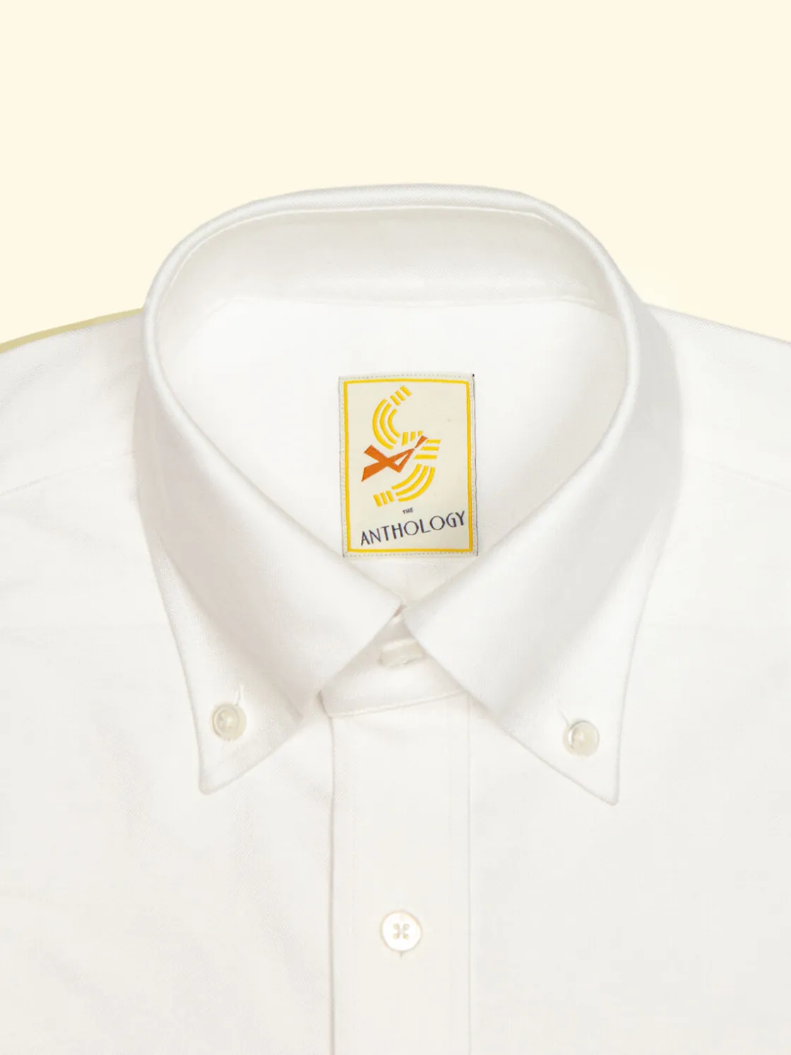 New The Anthology White Oxford Button-Down Shirt