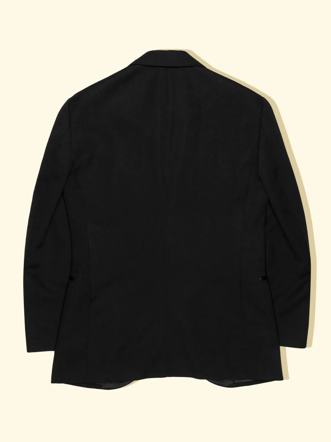 Outlet The Anthology Wool Barathea Tuxedo Single-Breasted Jacket - Black