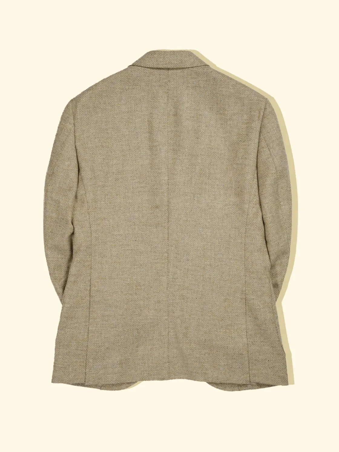 Sale The Anthology Wool Tweed Sport Jacket - Oatmeal Herringbone