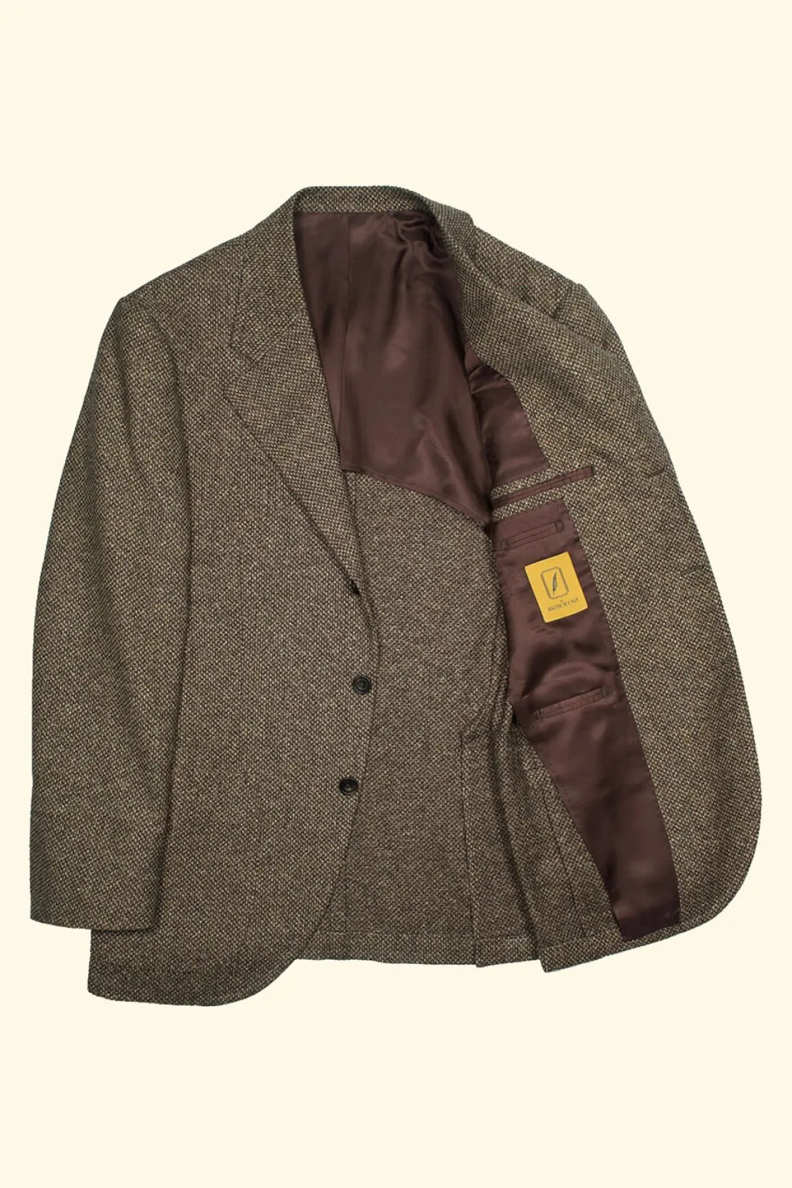 Sale The Anthology Wool/Silk Sport Jacket - 'Truffle'